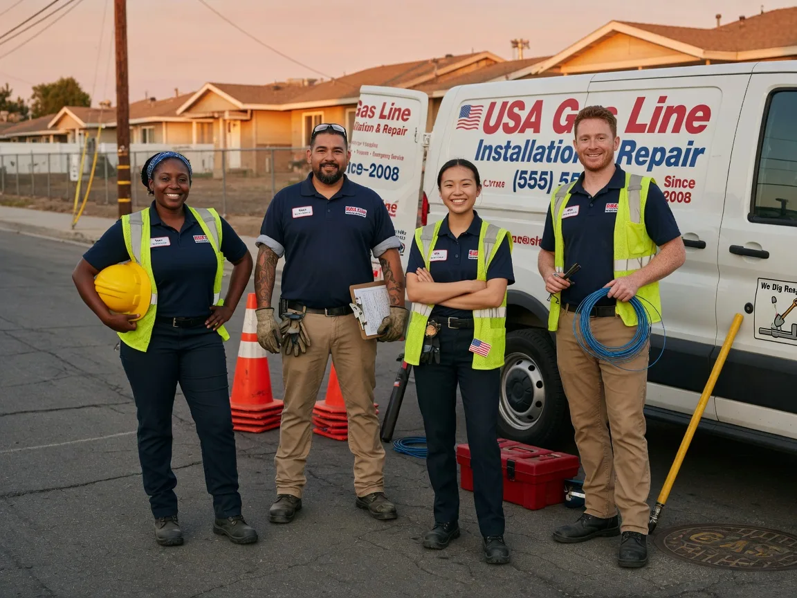Gas Line Installation company in Valliant, OK